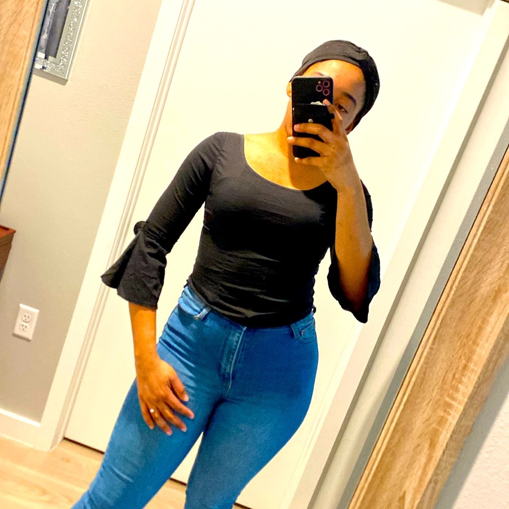 Black top size M
